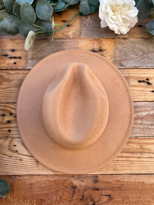 Short Rim Felt Rancher Base Hat