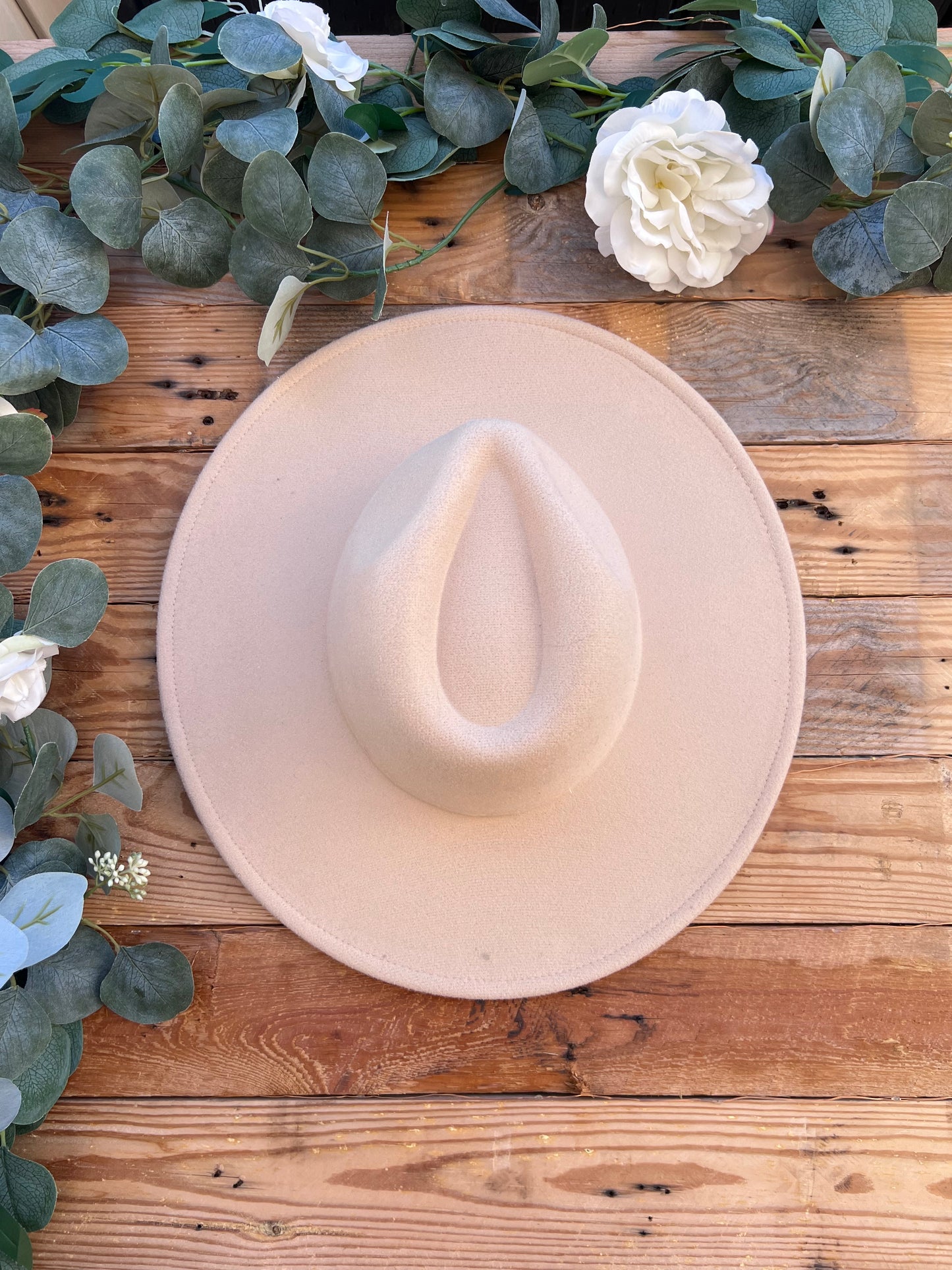 Felt Wide Rim Rancher Base Hat