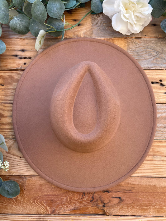 Felt Wide Rim Rancher Base Hat