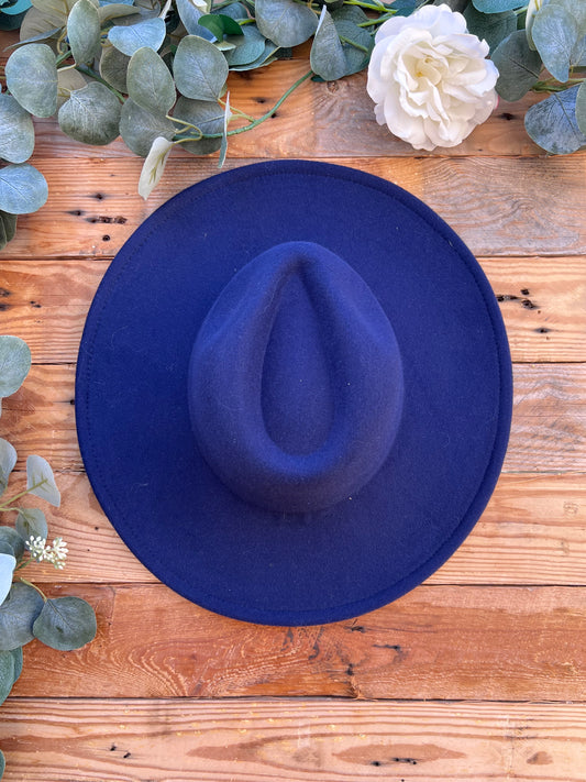 Felt Wide Rim Rancher Base Hat