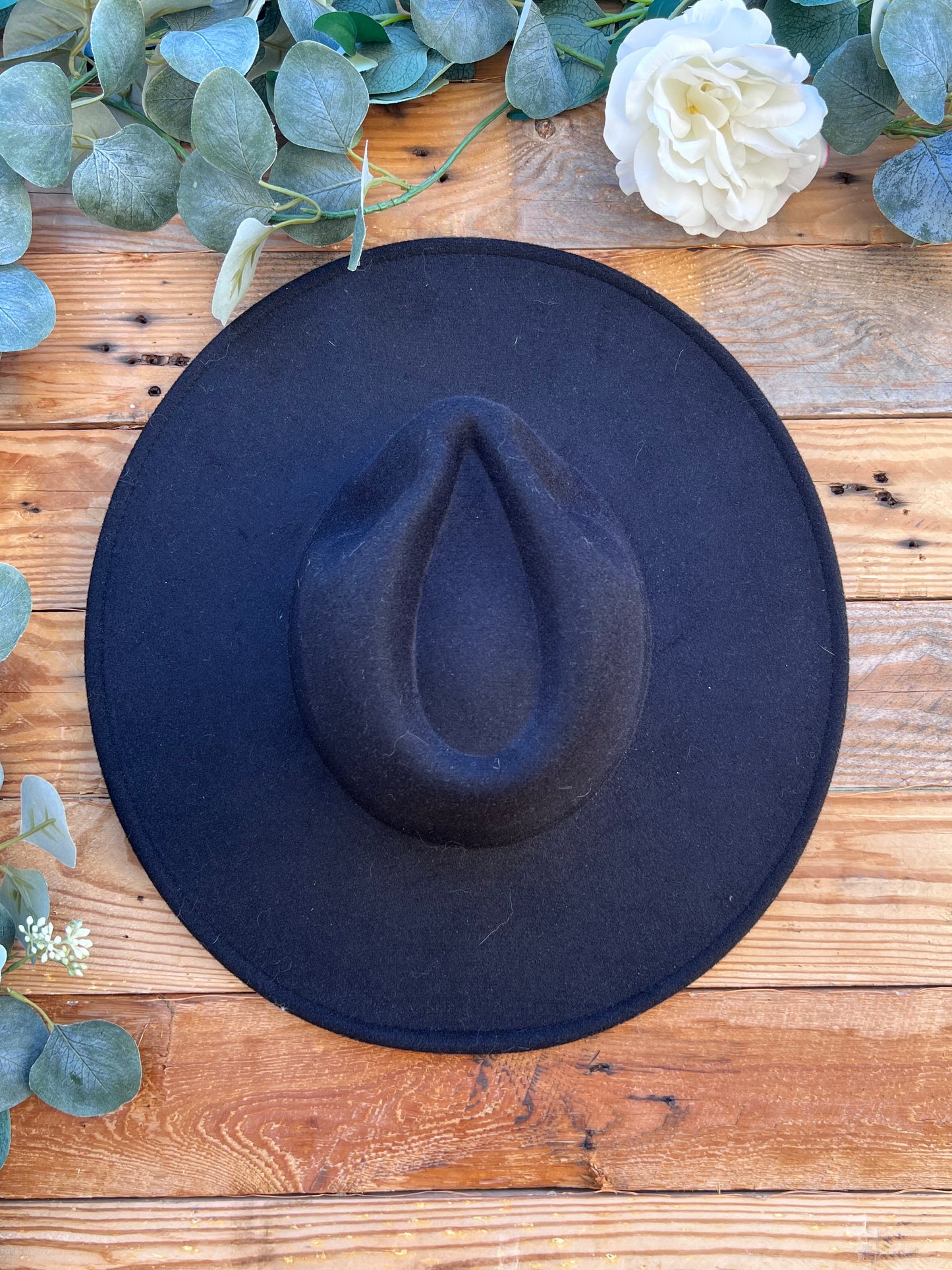 Felt Wide Rim Rancher Base Hat